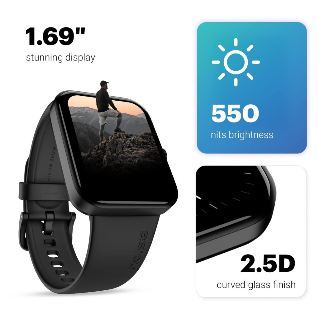 Noise Pulse Go Buzz Calling Smartwatch Under 1500
